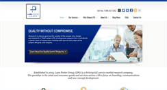 Desktop Screenshot of lanaportergroup.com